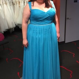 Blue Special Occasion Dress